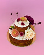 Load image into Gallery viewer, Floral Olove Cake - 5” Stacked
