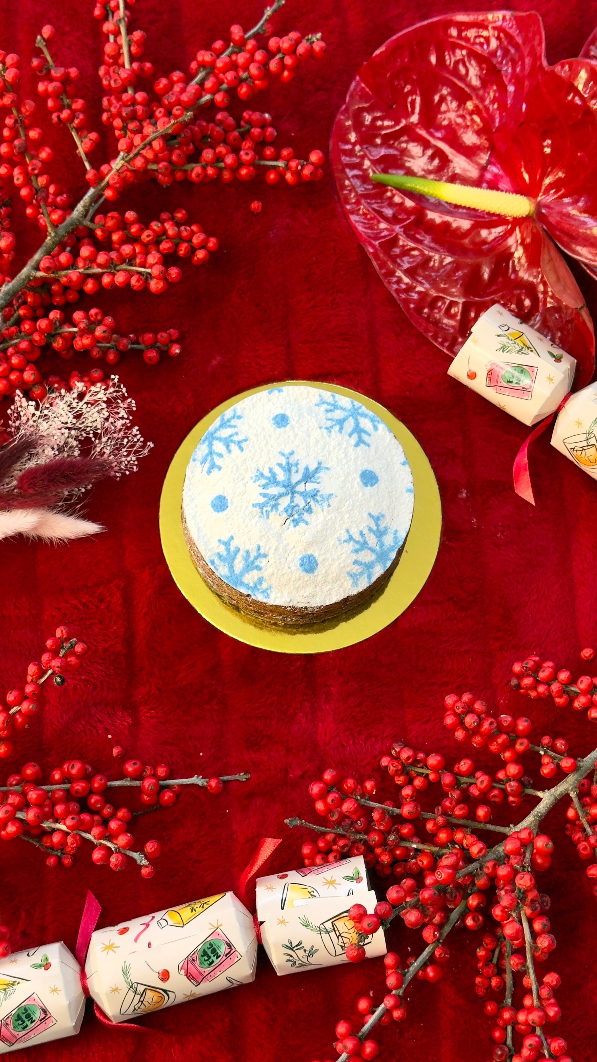 First Snow 5" Cake