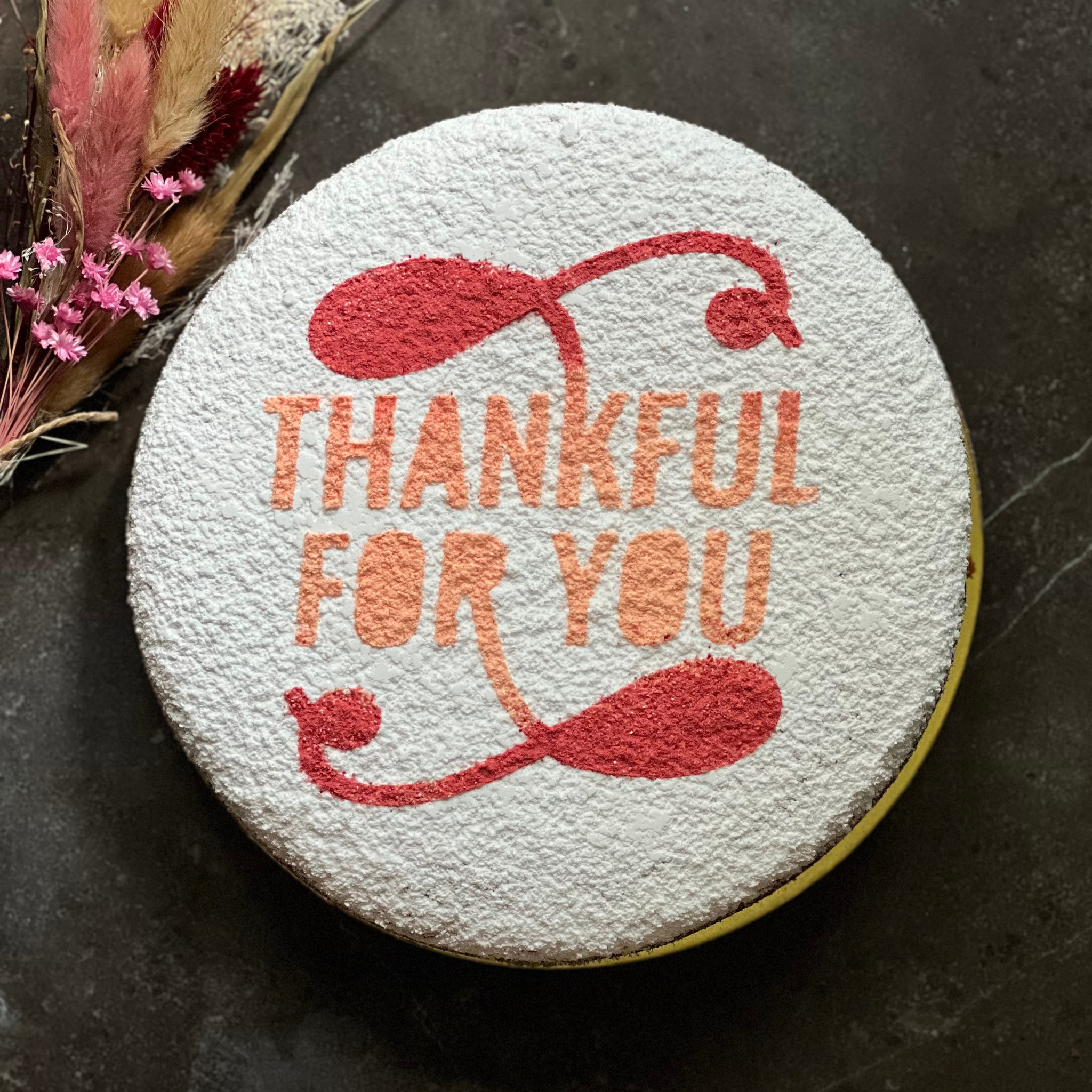 Thankful for you!